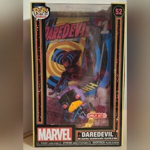 Funko Pop! Comic Covers Daredevil #52 figure, Target exclusive blacklight editio